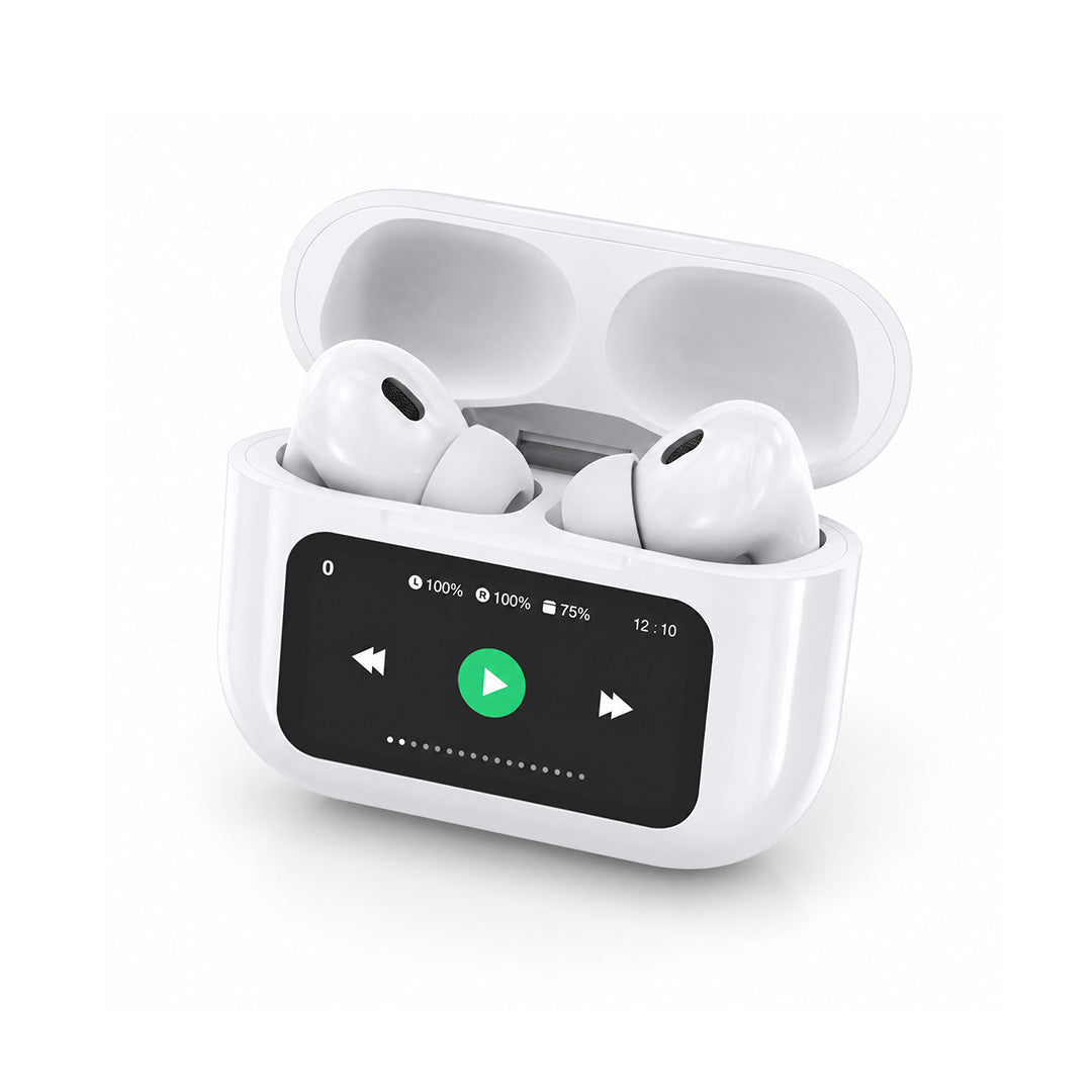 A9 Pro White Earbuds